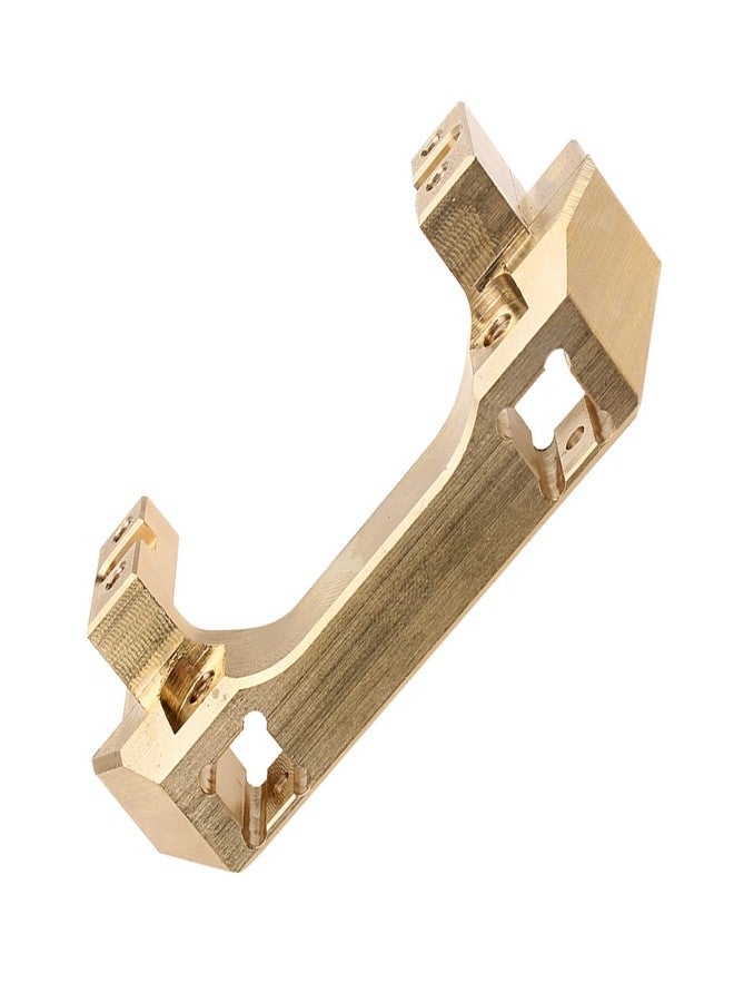 CrazyHobby Brass Servo Mount Front Bumper Mounts Heavy Duty for Traxxas TRX4 1/10 RC Crawler Car Upgrade Parts, 88g - Image 5